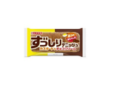 ずっしりデニッシュ（カスタード＆チョコクリーム）