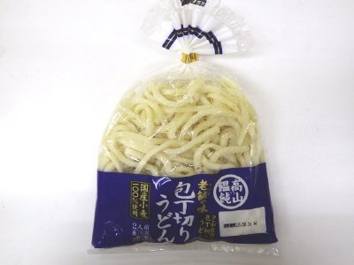 老舗の味　包丁切りうどん