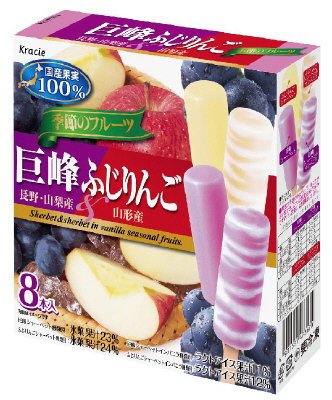 季節のフルーツ　巨峰＆ふじりんご