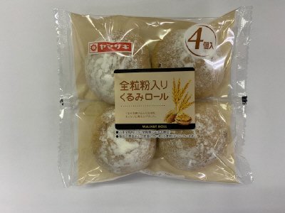 全粒粉入りくるみロ－ル