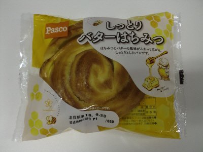 しっとりバターはちみつ