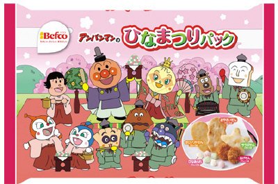 アンパンマンのひなまつりパック