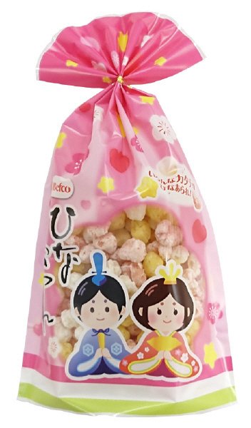 巾着ひなあられ３色