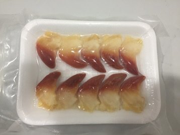 お刺身カナダホッキ貝