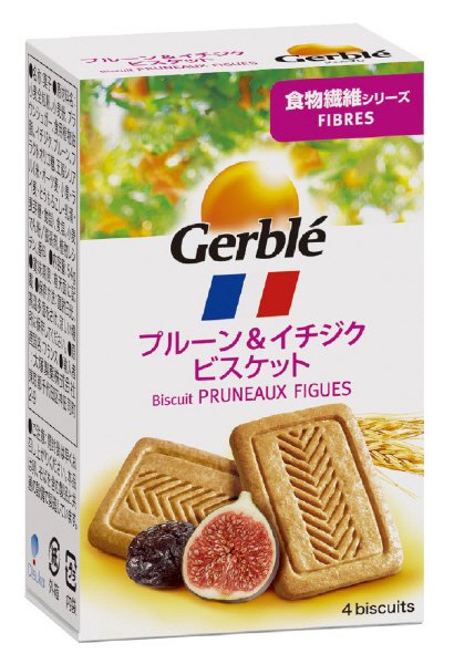 ジェルブレ　食物繊維　プルーン＆イチジクビスケット　ポケットサイズ