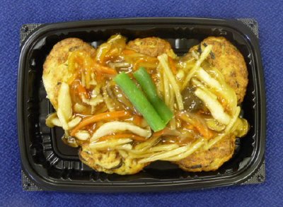豆腐ハンバーグきのこと野菜あん５個