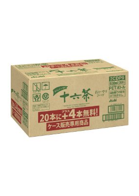 アサヒ　十六茶　20本+4本