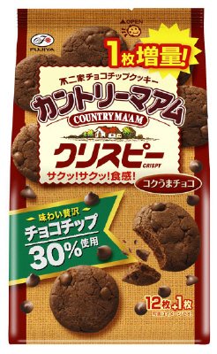 増量カントリーマアムクリスピー（コクうまチョコ）