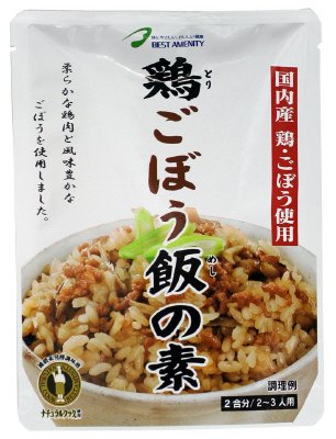 鶏ごぼう飯の素