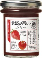 食感が楽しいジャム九州産いちご（角切りりんご入り）