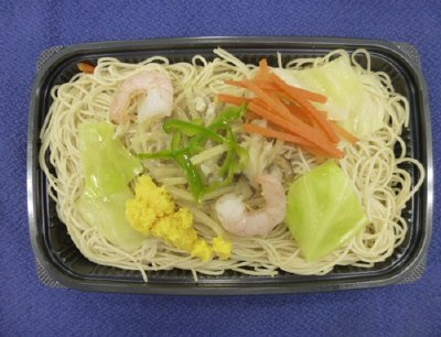 海老と玉子の具だくさん野菜ビーフン