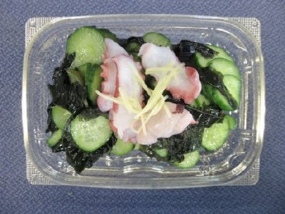 真だこと胡瓜の酢の物