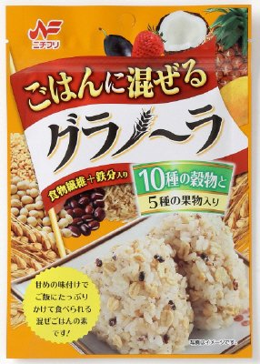 ごはんに混ぜるグラノーラ