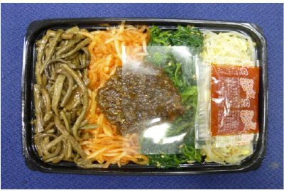 肉味噌入りナムル盛合せ