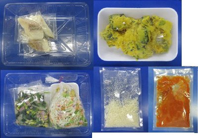 タラのパン粉焼き（トマトソースがけ）　３人前