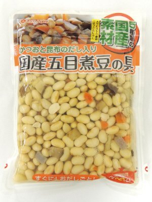 国産五目煮豆の具