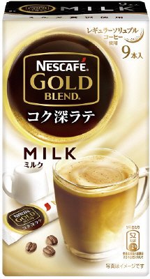 ゴールドブレンド　コク深ラテ　ミルク