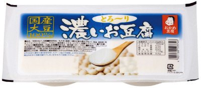 国産とろ～り濃いお豆腐