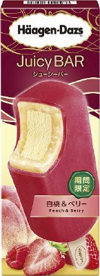 ジューシーバー　白桃＆ベリー