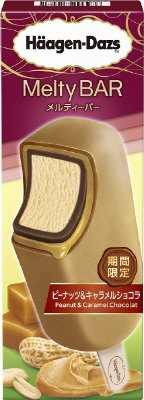 メルティーバー　ピーナッツ＆キャラメルショコラ
