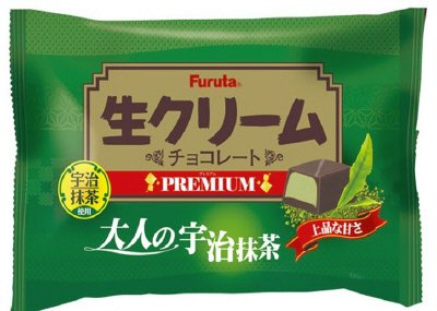 生クリームチョコプレミアム宇治抹茶