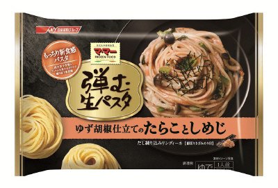 マ・マー弾む生パスタ　ゆず胡椒仕立ての　たらことしめじ(15秋)