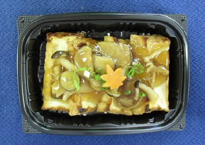 厚揚げのきのこあんかけ
