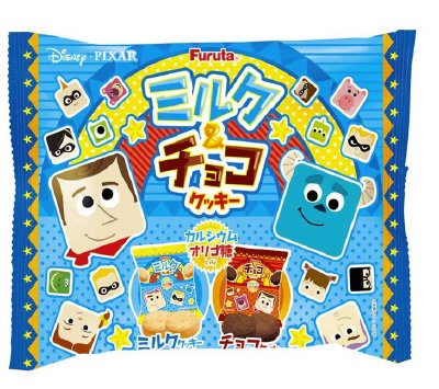 ミルク＆チョコクッキー（ピクサー）