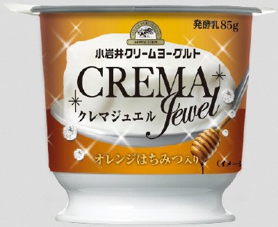 小岩井クリームヨーグルト　クレマジュエル【オレンジはちみつ入り】
