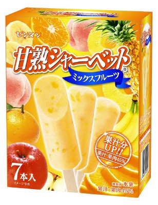 甘熟シャーベット（ミックスフルーツ）