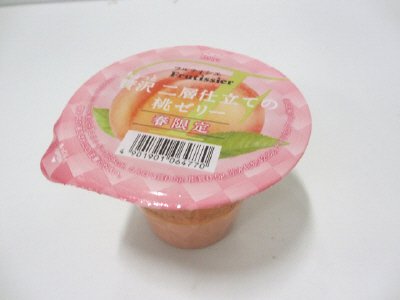 フルティシエ　ちょっと贅沢　二層仕立ての桃ゼリー