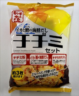 イカと鰹の海鮮だし　チヂミセット