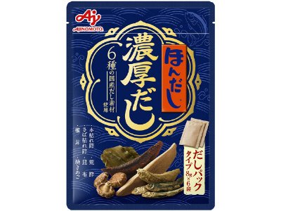 「ほんだし　濃厚だし」６袋入パウチ