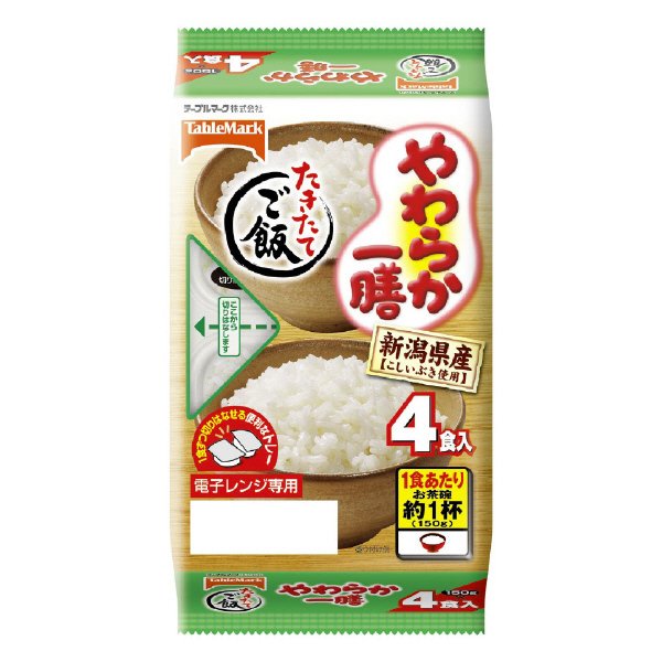 たきたてご飯　やわらか一膳　４食入