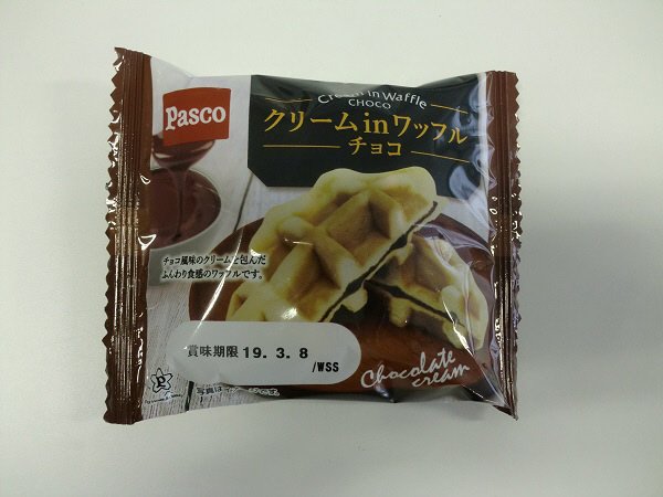 クリームｉｎワッフル　チョコ