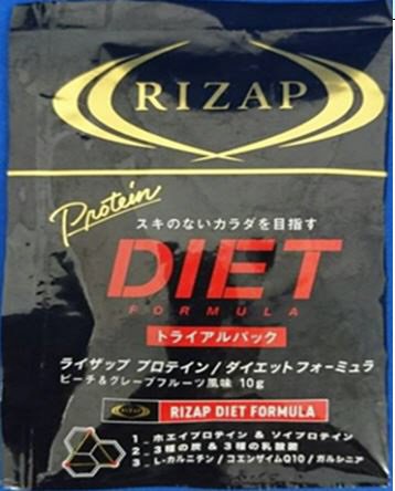 ＲＩＺＡＰ　プロテインダイエットフォーミュラ　ピーチ&グレープフルーツ風味