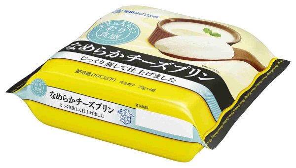 彩り食感　なめらかチーズプリン