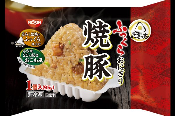 日清にぎっ太　ふっくらおにぎり　焼豚