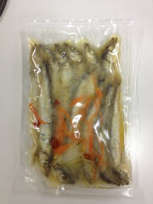 子持ちからふとししゃも南蛮漬け