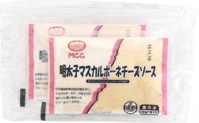 明太子マスカルポーネチーズソース