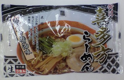 喜多方らーめん鶏ガラ醤油味
