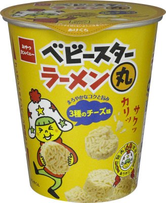 ベビースターラーメン丸３種のチーズ味