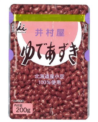 パウチゆであずき