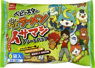 ベビースター妖怪ラーメンイサマシアソートパック６袋入
