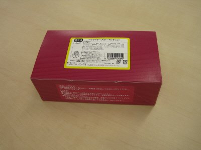ベイクドチーズケーキ（チョコ）