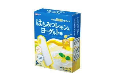 生きた乳酸菌入りアイス　はちみつレモン＆ヨーグルト味