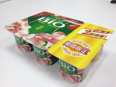 ダノンビオ　アセロラ＆ベリーミックス＋白桃
