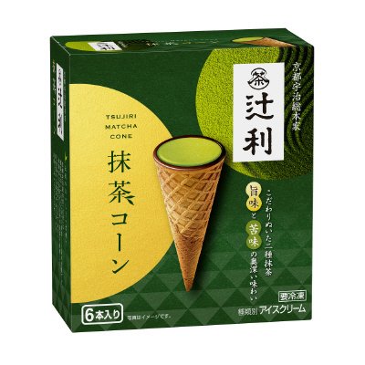 辻利　抹茶コーン
