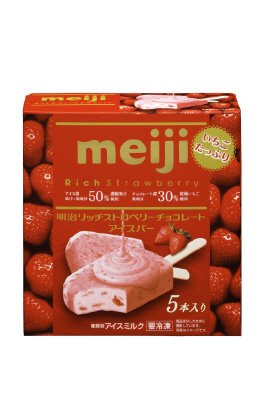 リッチストロベリーチョコレートアイスバー
