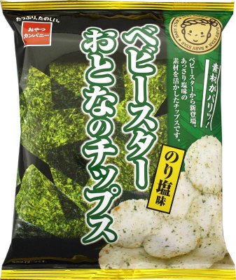 ベビースターおとなのチップスのり塩味
